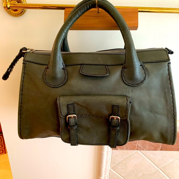 Chloe Lather Medium Totes - Picture 1 of 11